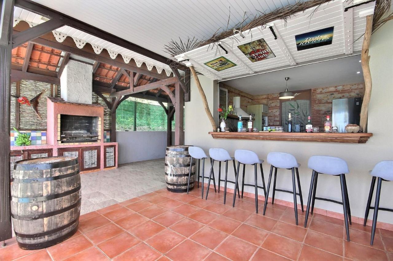 Villa Carib Turquoise : 4 Ch, Grande Piscine, Vue Sur Sainte-Lucie Riviere-Salee Exterior foto