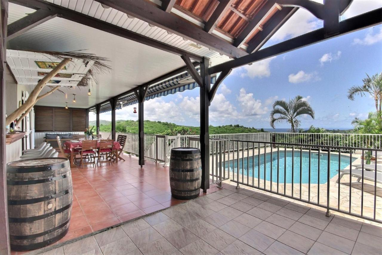 Villa Carib Turquoise : 4 Ch, Grande Piscine, Vue Sur Sainte-Lucie Riviere-Salee Exterior foto