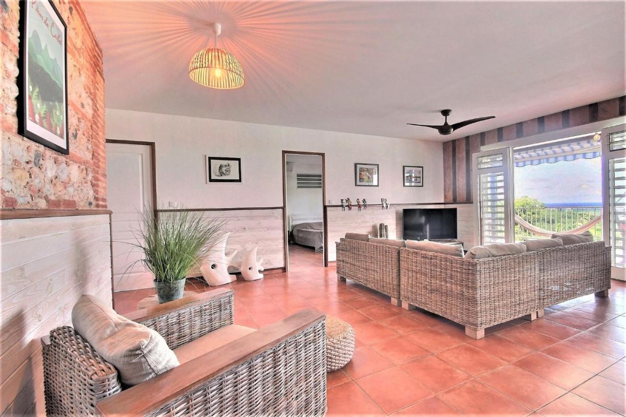 Villa Carib Turquoise : 4 Ch, Grande Piscine, Vue Sur Sainte-Lucie Riviere-Salee Exterior foto