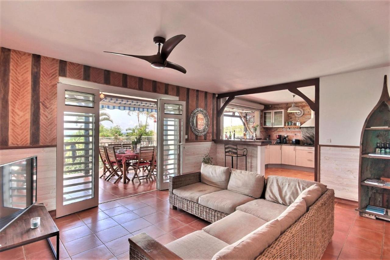 Villa Carib Turquoise : 4 Ch, Grande Piscine, Vue Sur Sainte-Lucie Riviere-Salee Exterior foto