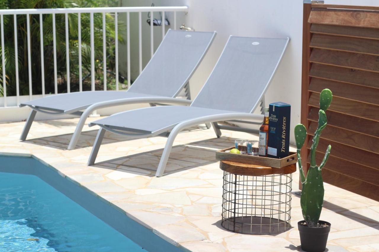 Villa Carib Turquoise : 4 Ch, Grande Piscine, Vue Sur Sainte-Lucie Riviere-Salee Exterior foto
