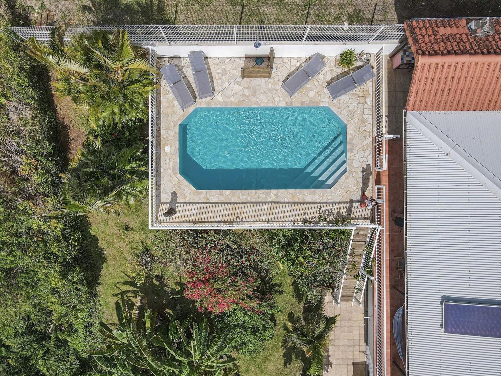 Villa Carib Turquoise : 4 Ch, Grande Piscine, Vue Sur Sainte-Lucie Riviere-Salee Exterior foto